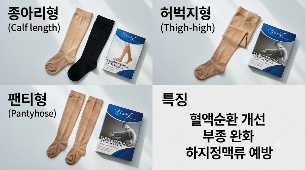 노인 압박스타킹 종류