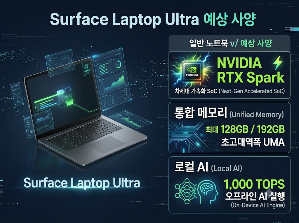 RTX Spark 기반의 Surface RTX Spark Dev Box도 개발자용 기기로 소개