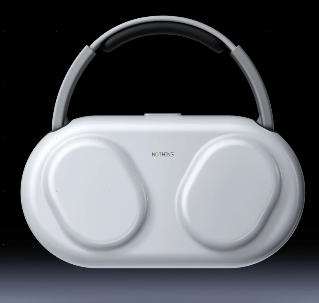 낫띵 Headphone (1) Pro는 전용케이스가 있어 접히진 않습니다.
