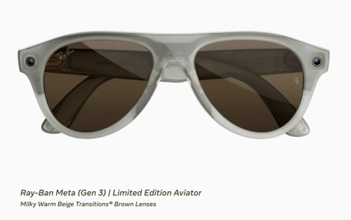 Gen3 의 캣아이 형태의 Aviator