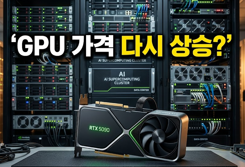 GPU 가격 다시 상승? 문구의 썸네일 이미지