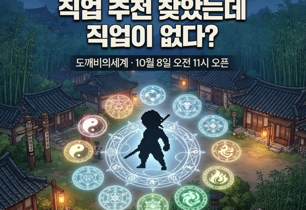 카카오게임즈 신작 ‘도깨비의세계’의 한국형 2.5D MMORPG